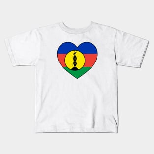 Heart - New Caledonia Kids T-Shirt